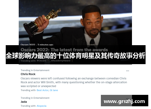 全球影响力最高的十位体育明星及其传奇故事分析